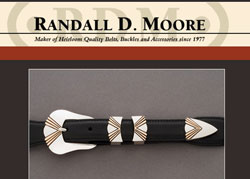 Randall D. Moore Belt Buckles